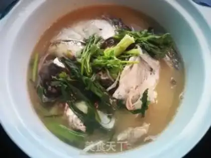 Make Clear the fish head step 4