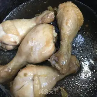 Make Chicken leg with sauce step 5