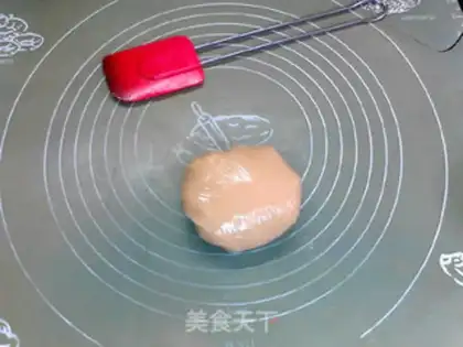 Make Chestnut ham mooncake step 4
