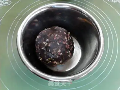 Make Chestnut ham mooncake step 8