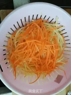 Make Clear the potatoes step 1