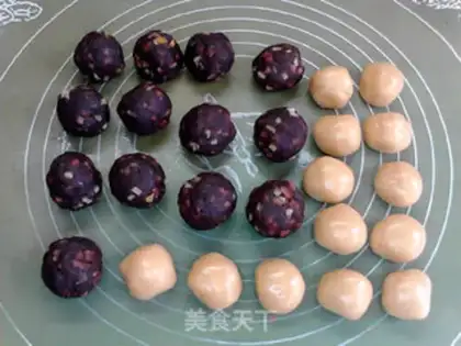Make Chestnut ham mooncake step 9