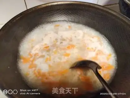 Make Carrot, thin porridge step 4