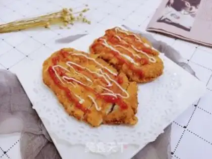 Make Fried chicken steak step 6