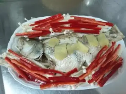 Make Bean sauce steamed ace step 6