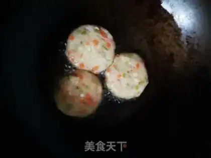 Make Fried potato veggie pie step 3