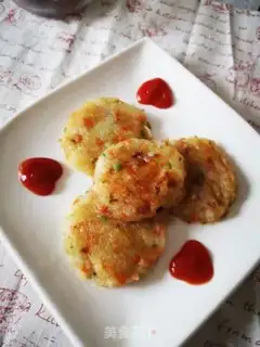 Make Fried potato veggie pie step 5