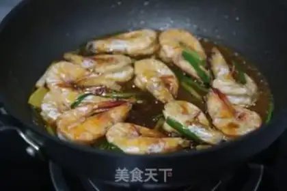 Make Red burning shrimp step 10