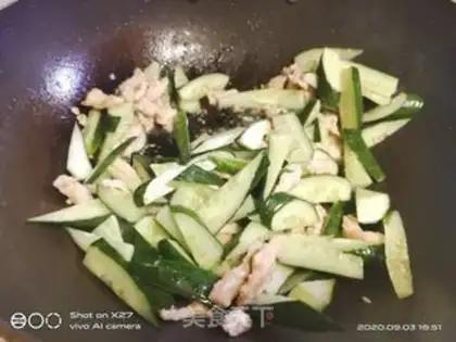 Make Meatloaf cucumber step 2
