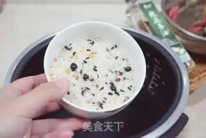Make Crab congee step 1
