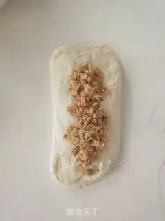Make Meat pine toast step 5