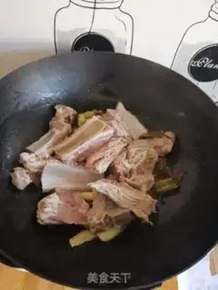 Make Pork bone and soybeans step 3