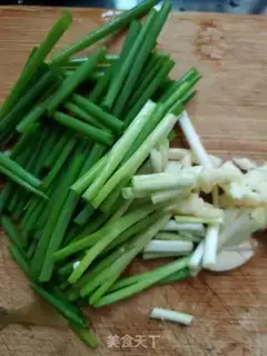 Make Sea ribbons, green bean sprouts step 1