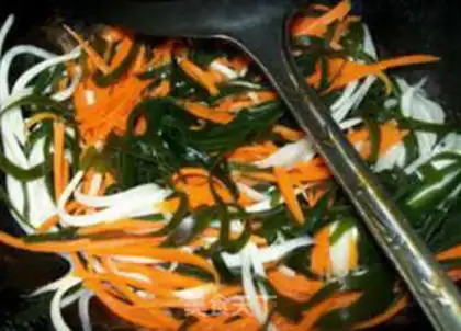 Make Three-colored seaweed step 8