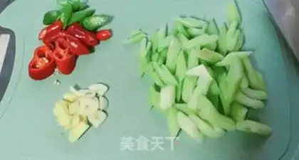 Make Shrimp celery step 4