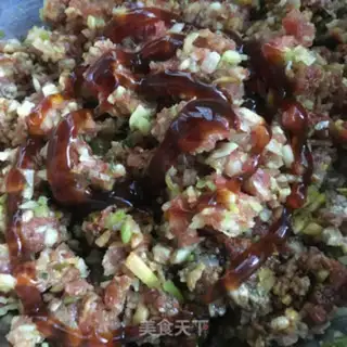 Make Dry radish beef dumplings step 6