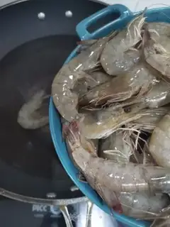 Make Salmon shrimp step 2