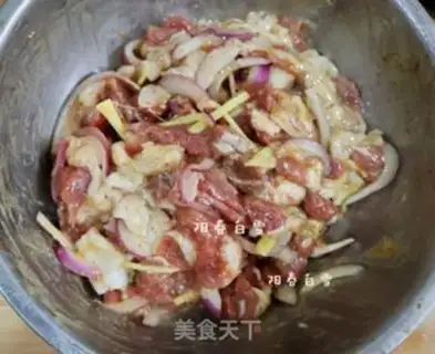 Make The lamb string step 4