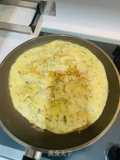 Make Potato omelet step 4