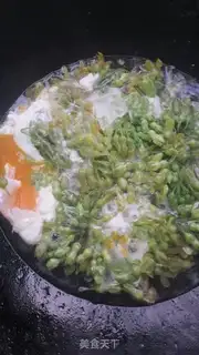 Make Night fragrance egg soup step 6