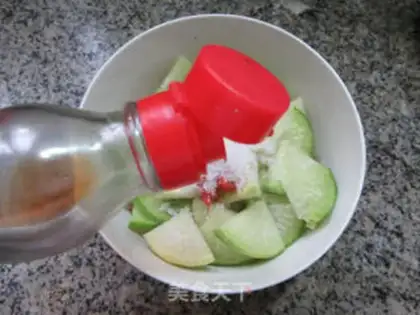 Make Blue radishes stinging their heads step 6