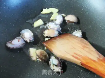 Make Potato fried abalone step 4