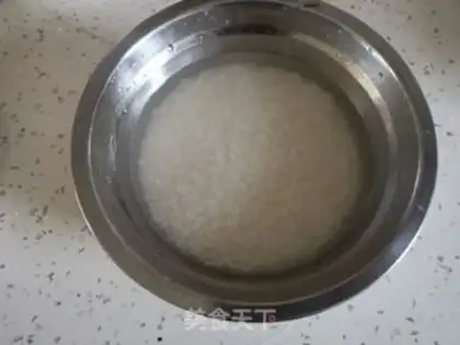 Make Red sugar rice step 1