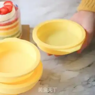Make Tomato mousse cake step 2