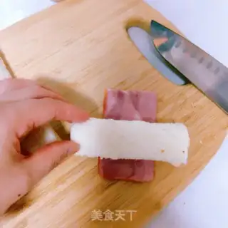 Make Bacon toast and eggcake step 6