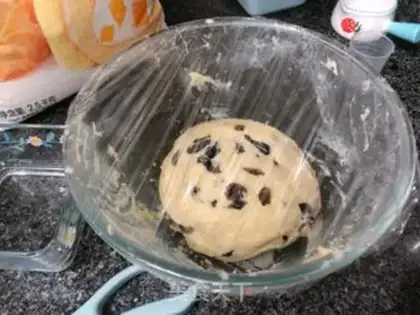 Make Low sugar raisin scon step 10