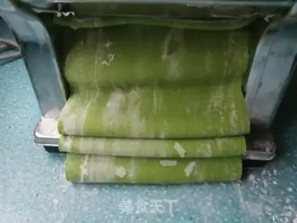 Make Spicy spinach noodles step 7