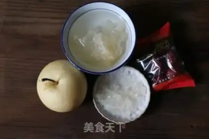 Make Silver pear soup step 0