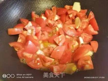Make Tomatoe for grassfish step 5