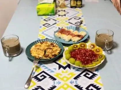 Make Bacon toast and eggcake step 13