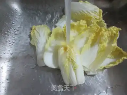 Make Crab stick, chicken cake step 1