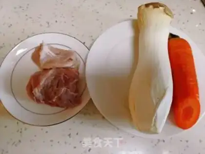 Make Sausage apricot mushroom step 0