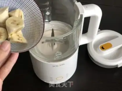 Make Banana milk step 1