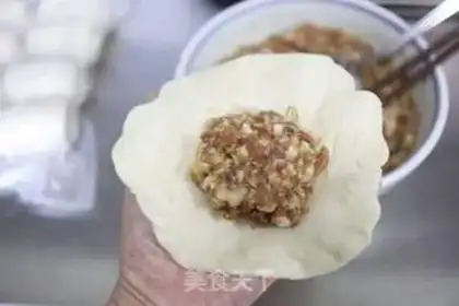 Make Sioux meat mooncake step 19
