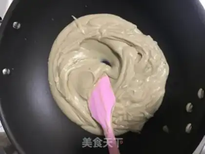 Make Milky chestnut souffle step 1