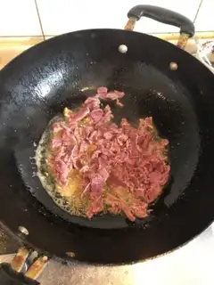 Make Onion beef step 1