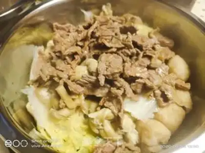 Make Cook beef with tofu step 11