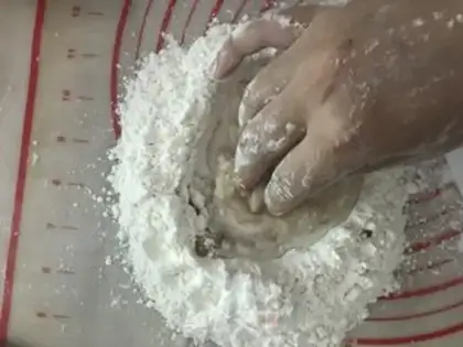 Make Milky chestnut souffle step 7