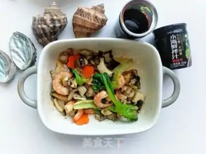Make Abalone snail seafood step 10