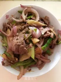 Make Onion beef step 5