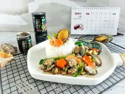 Make Abalone snail seafood step 12