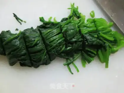 Make Silver ear spinach step 4