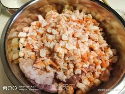 Make Shrimp meat step 2