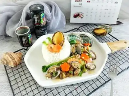 Make Abalone snail seafood step 15