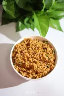 Make Onion egg fried rice step 8