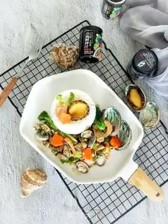 Make Abalone snail seafood step 16